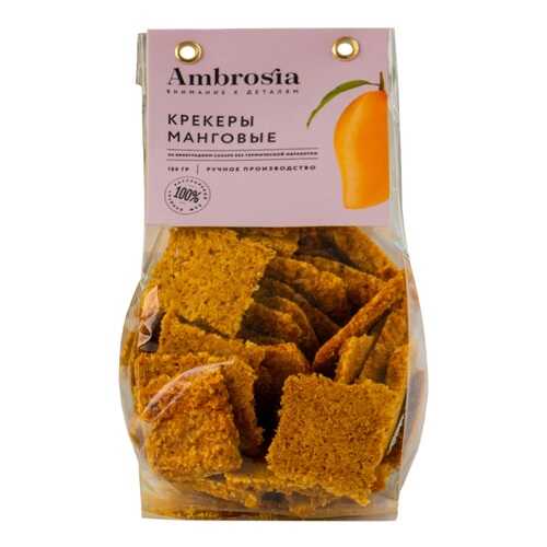 Крекер фруктово-ореховый Ambrosia Кокос-Манго 100г Россия в МЕТРОНОМ