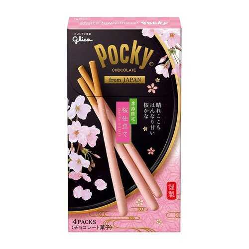 Палочки Pocky Glico шоколад со вкусом cакуры 103 г в МЕТРОНОМ