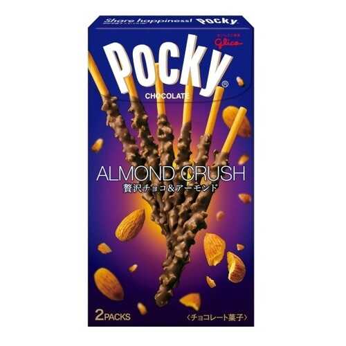 Палочки Pocky Glico в шоколаде миндаль 46.2 г в МЕТРОНОМ