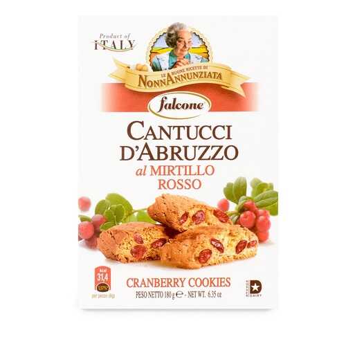 Печенье Cantucci D'Abruzzo с клюквой, Falcone, 180 г в МЕТРОНОМ