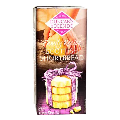 Печенье Duncan’s of Deeside Family Recipe 200 г в МЕТРОНОМ