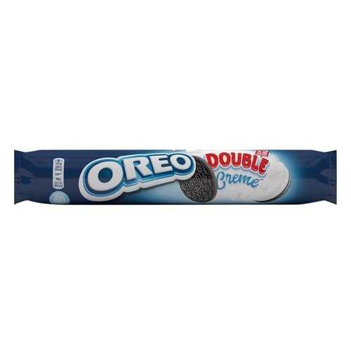 Печенье OREO double creme двойной крем 185г в МЕТРОНОМ