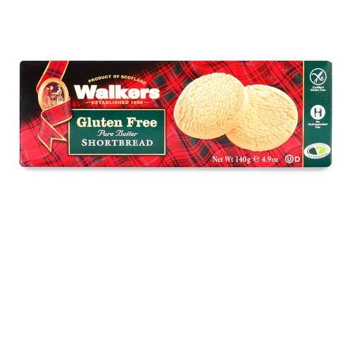 Печенье Walkers Круглое песочное без глютена 140 г Великобритания в МЕТРОНОМ