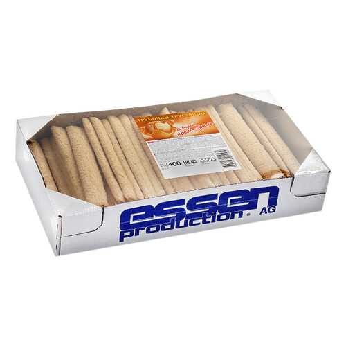 Трубочки Эссен хрустящие со вкусом крем-брюле 400 г в МЕТРОНОМ