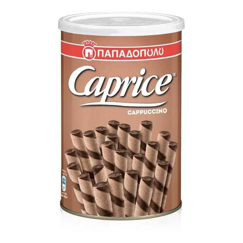 Вафли Caprice венские с кремом капучино 250г Греция в МЕТРОНОМ