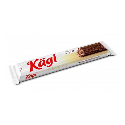 Вафли Kaegi Classic в молочном шоколаде 24*25 г в МЕТРОНОМ