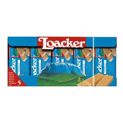 Вафли Loaker с ванильной начинкой 225 г в МЕТРОНОМ
