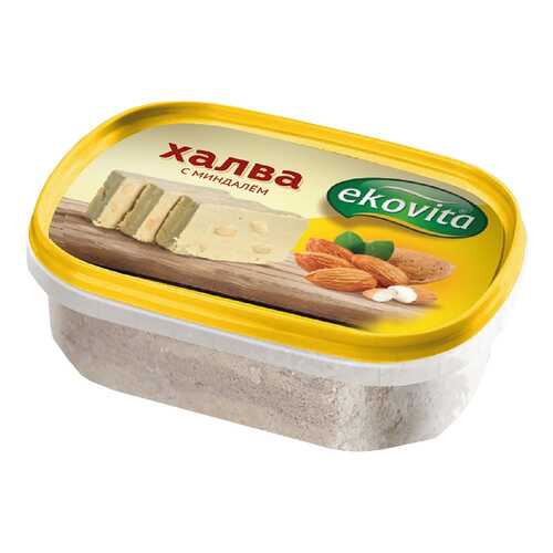 Халва Ekovita С миндалем, 250 гр в МЕТРОНОМ
