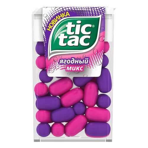 Драже Tic-Tac ягодный микс 16 г в МЕТРОНОМ