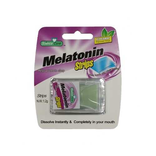 Полоски освежающие дыхание Melatonin 24 пастилки в МЕТРОНОМ