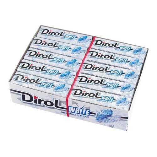 Жевательная резинка Dirol» White мята 30 шт в МЕТРОНОМ