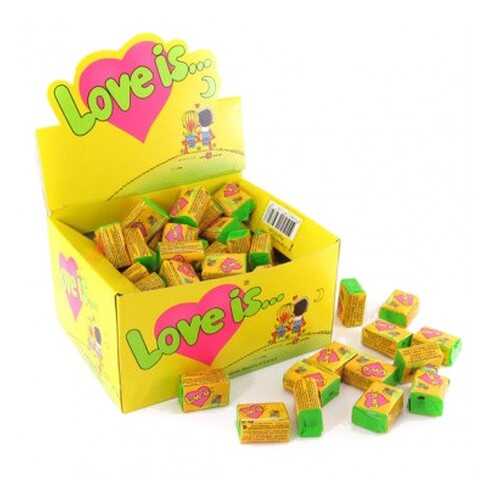 Жевательная резинка Love is кокос-ананас 4.2 г 100 г в МЕТРОНОМ