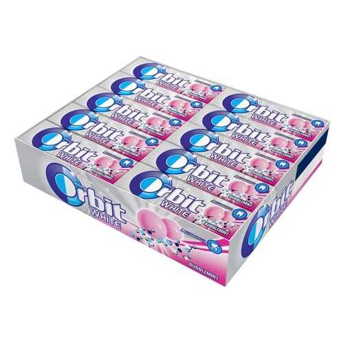Жевательная резинка Orbit white bubblemint 30 штук в МЕТРОНОМ