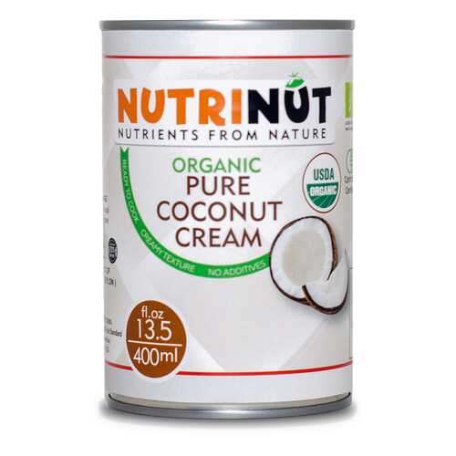 Кокосовый крем Nutrinut organic coconut cream 400 мл в МЕТРОНОМ
