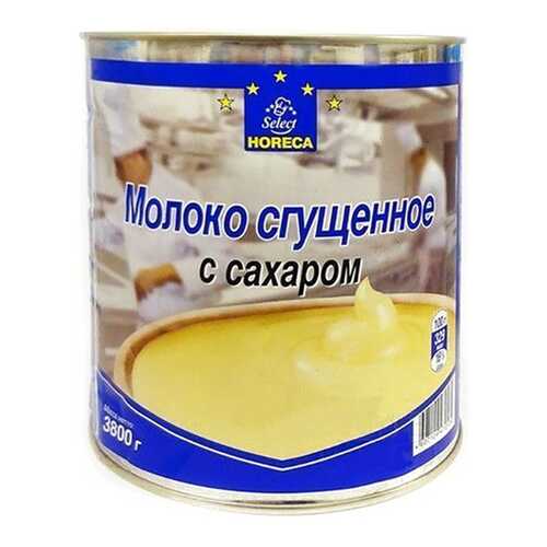 Молоко сгущенное Horeca 8.5% с сахаром 3800 г в МЕТРОНОМ