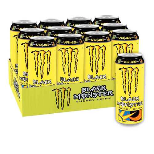 Энергетический напиток Black Monster VR46 Doctor 12 шт 449 мл в МЕТРОНОМ