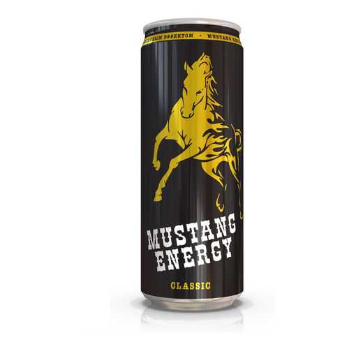 Mustang Energy Энергетический напиток Mustang Energy, Classic, 0,5 в МЕТРОНОМ