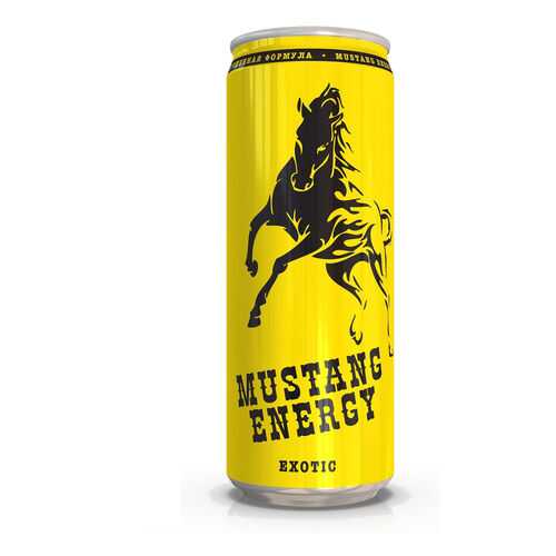 Mustang Energy Энергетический напиток Mustang Energy, Exotic, 0,5 в МЕТРОНОМ