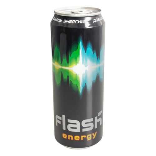 Напиток энергетический Flash Up energy жестяная банка 0.45 л в МЕТРОНОМ