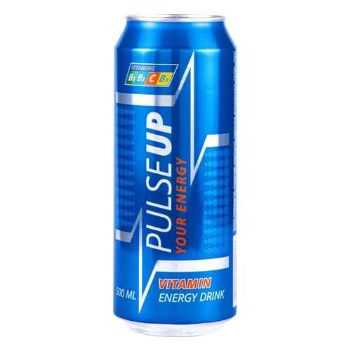Напиток энергетический Pulseup energy жестяная банка 0.5 л в МЕТРОНОМ