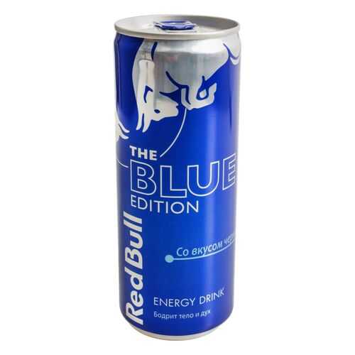 Напиток энергетический Red Bull со вкусом черники жестяная банка 0.25 л в МЕТРОНОМ