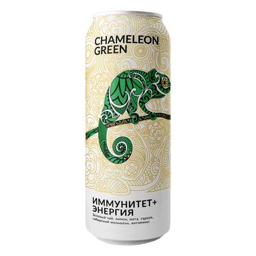Напиток Green Chameleon энергетический без сахара лимон, тархун 500 мл в МЕТРОНОМ