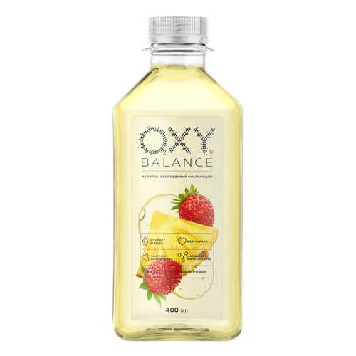 Oбогащенная вода Oxy Balance ананас-земляника 400 мл в МЕТРОНОМ