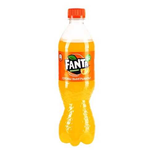 Напиток газированный Fanta апельсин пластик 0.5 л в МЕТРОНОМ