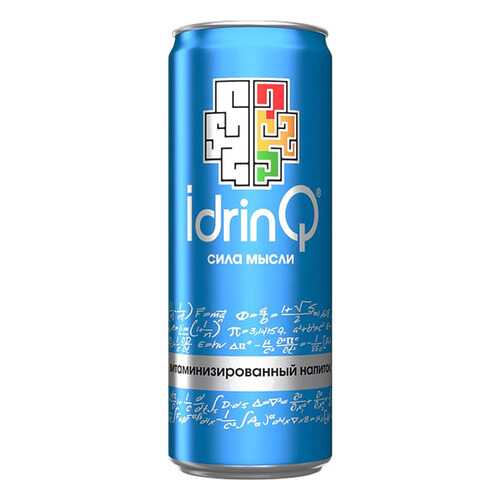 Напиток IdrinQ витаминизированный сила мысли 330 мл в МЕТРОНОМ