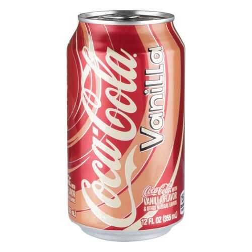 Напиток сильногазированный Coca-Cola vanilla жестяная банка 355 мл в МЕТРОНОМ