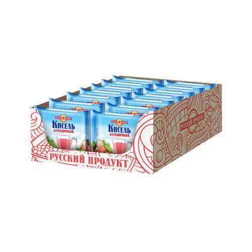 Кисель Русский продукт клубничный 220 г в МЕТРОНОМ
