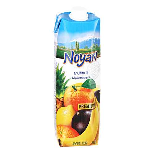 Мультифрукт нектар Noyan premium 1 л в МЕТРОНОМ