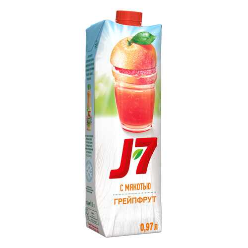 Нектар J7 грейпфрут 0.97 л в МЕТРОНОМ
