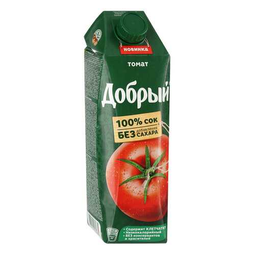 Сок ДОБРЫЙ Томат T-Pack 1л*4 шт в МЕТРОНОМ