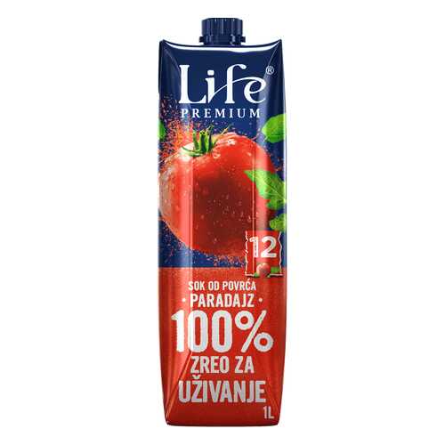 Сок Life premium томатный 1 л в МЕТРОНОМ